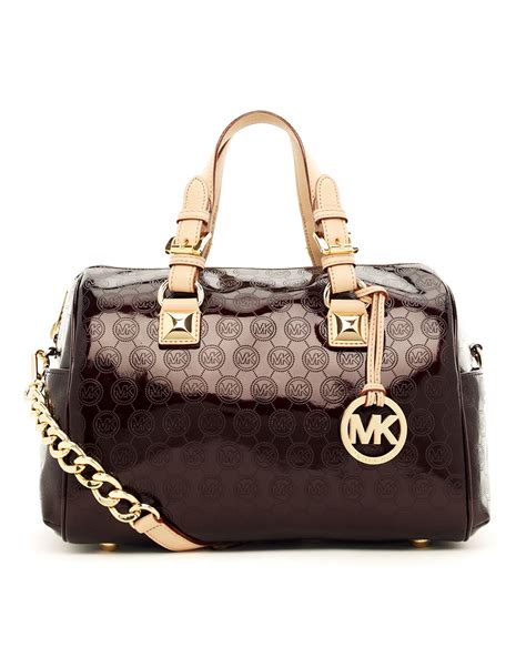 michael michael kors grayson monogram large satchel|Michael Kors grayson medium satchel.